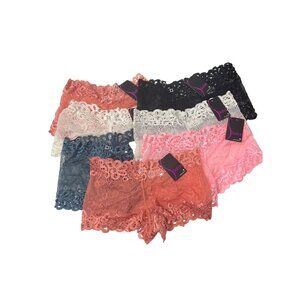 Bundle of 7 Studded Detail Boyshorts